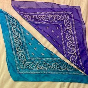 Two quality bandannas